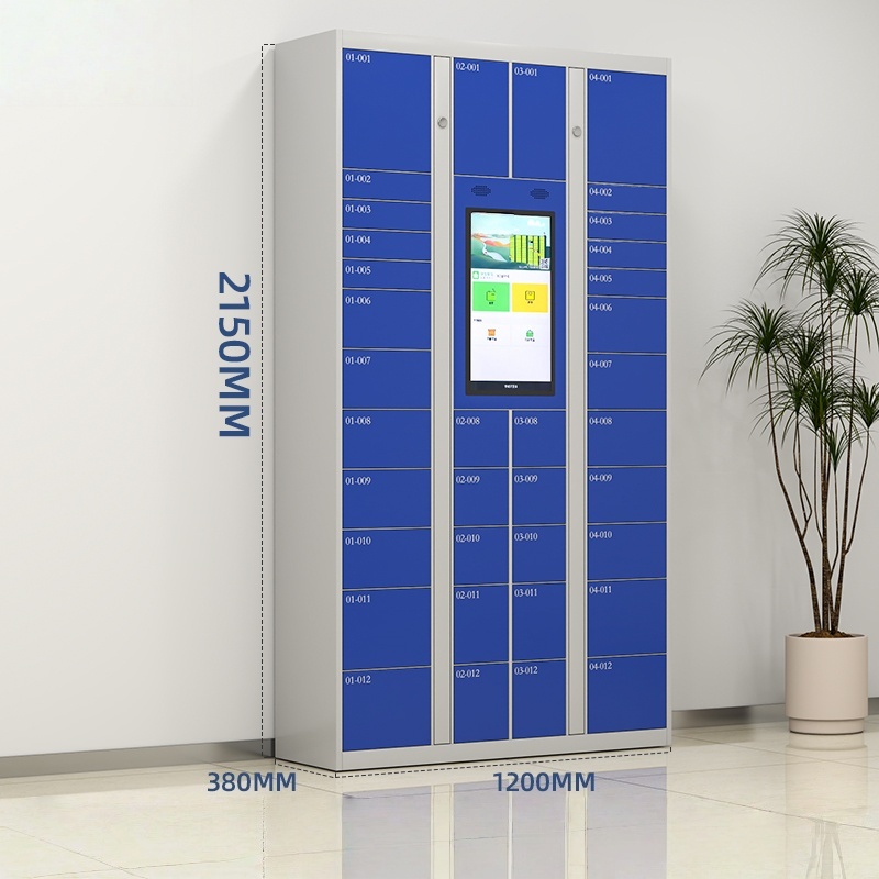 Intelligent express package cabinet
