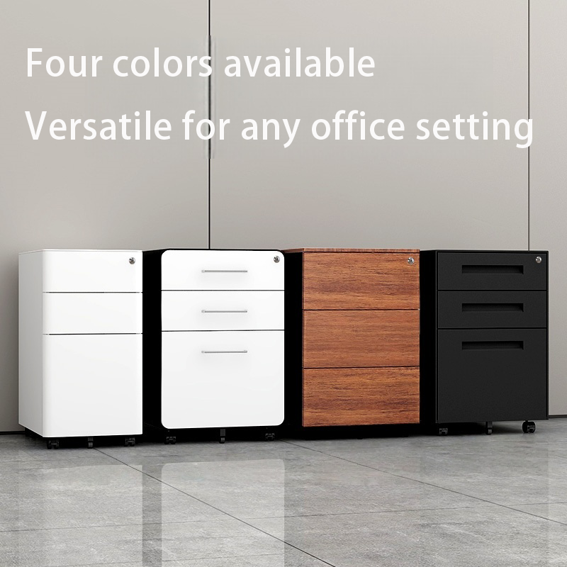 Activity file cabinet with wheels